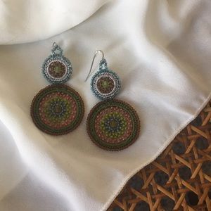 🌙 Beaded earrings nwot